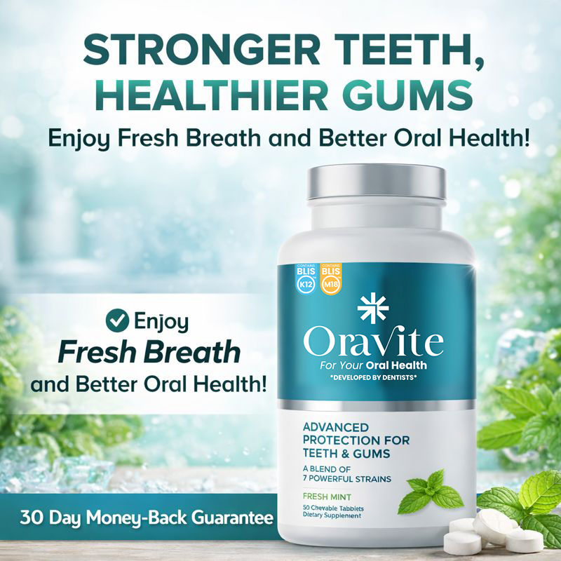 ORAVITE™ – Oral Probiotics That Fix the Root Cause
