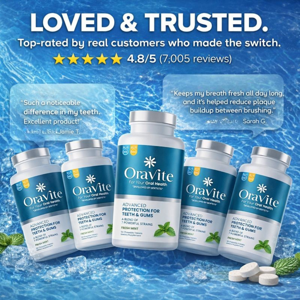 ORAVITE™ – Oral Probiotics That Fix the Root Cause