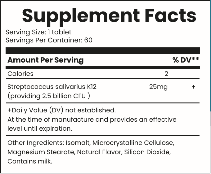 Supplement Facts